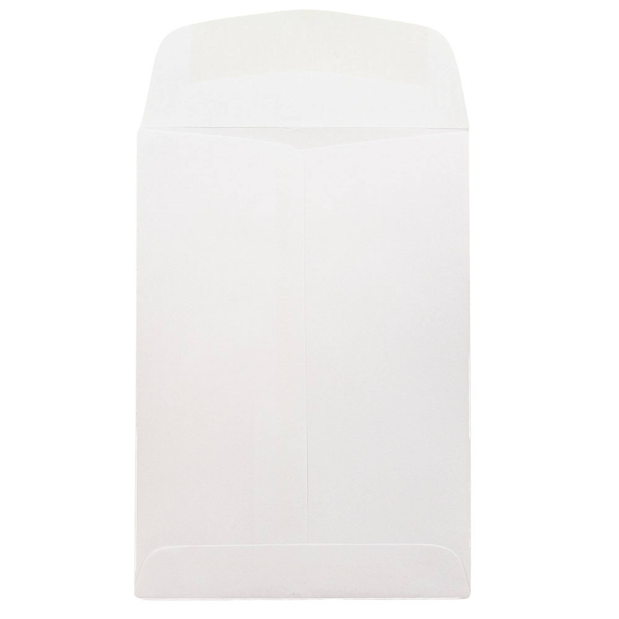 JAM Paper 5.5" x 7.5" White Open End Catalog Envelopes
